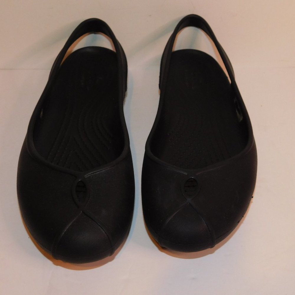 Crocs Womens Olivia II Slingback Flat Shoes Size 7